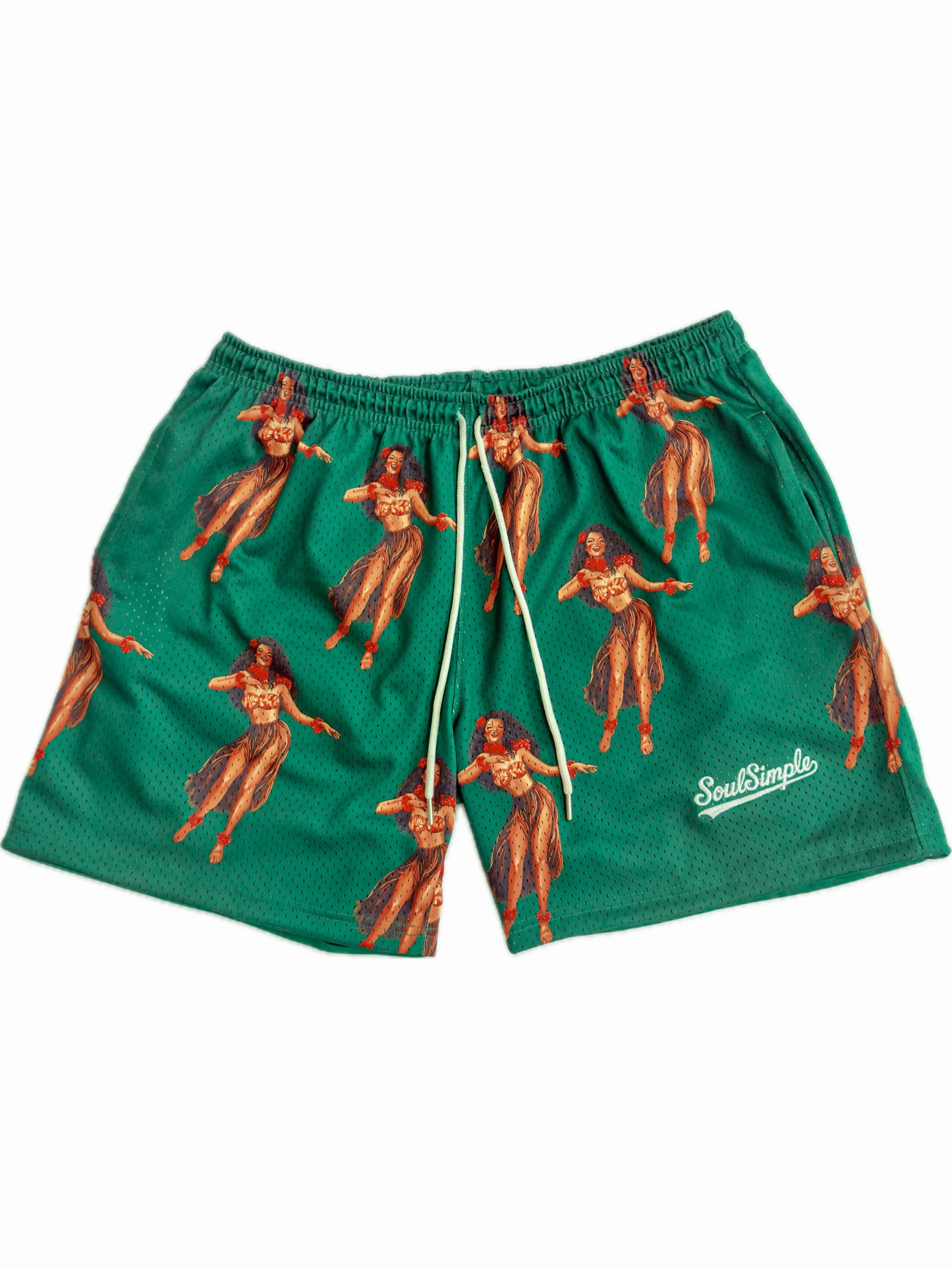 Vintage Hula Mesh Shorts