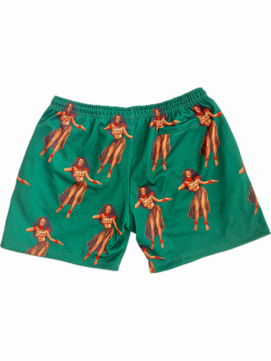 Vintage Hula Mesh Shorts
